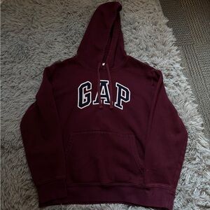 GAP Maroon Hoodie - kids M